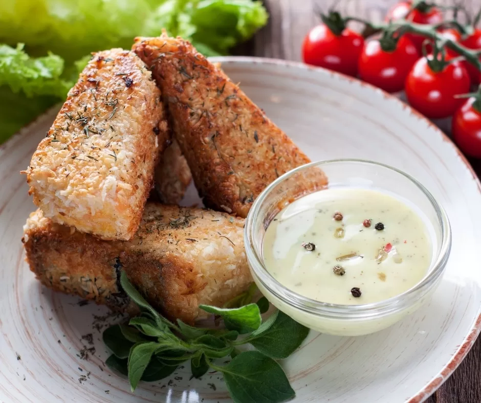 The Most Delicious Coconut Crusted Salmon Fillets