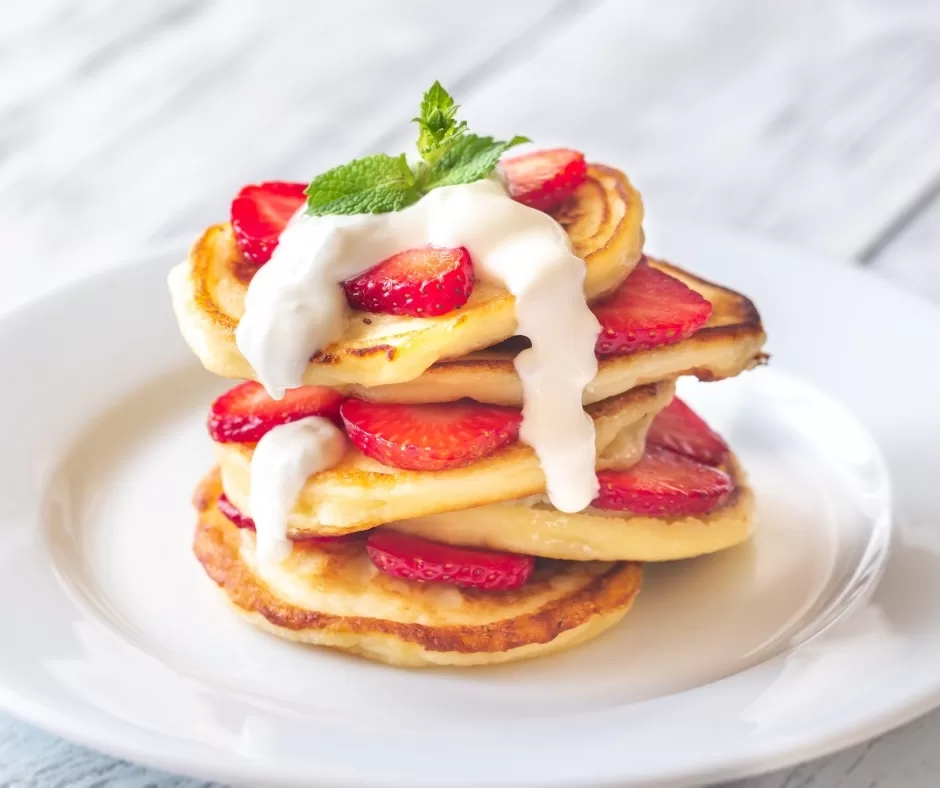 The Best Gluten-Free Vanilla Ricotta Pancakes