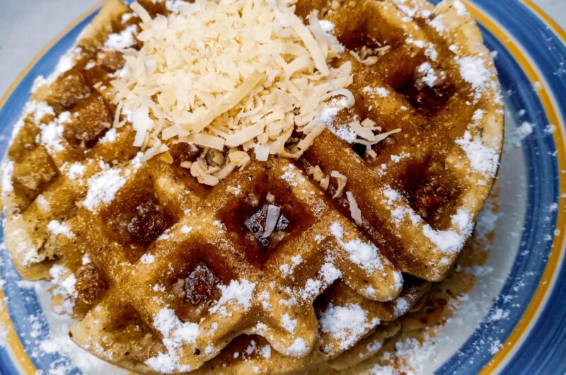 Toasted Coconut Waffles  
