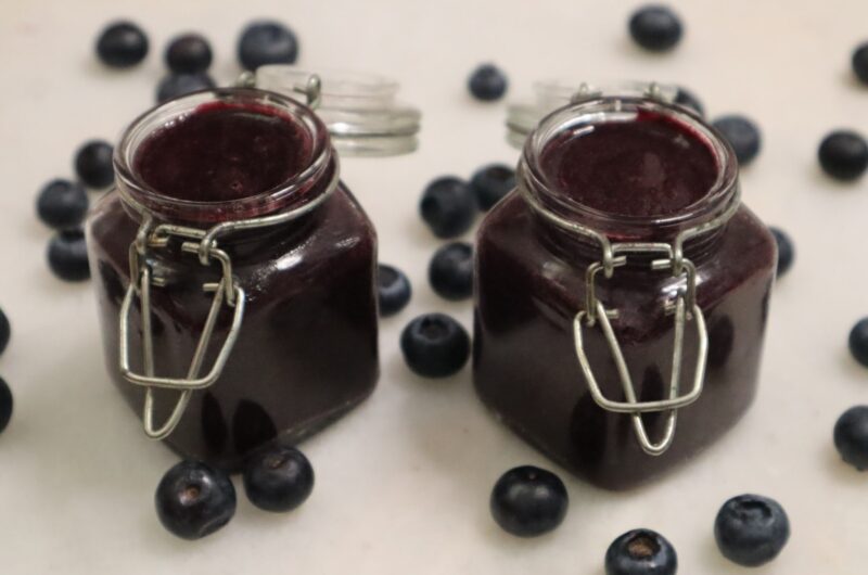 Slow Cooker Blueberry Butter (Sugar-Free)