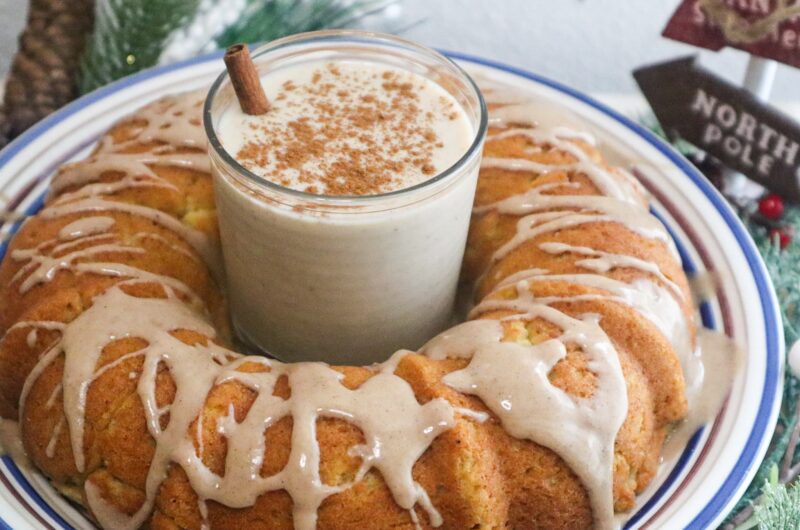 Keto Eggnog Bundt Cake Food And Mood Creations