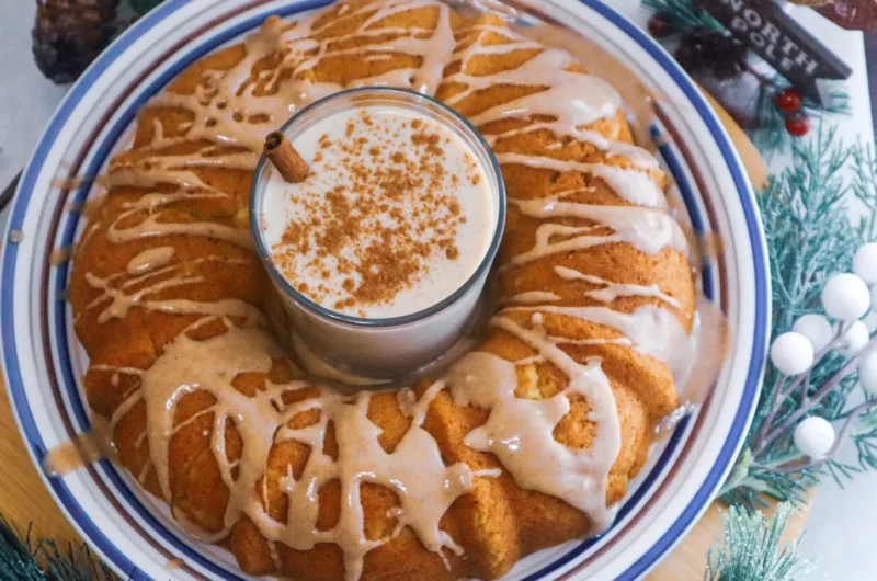 Keto Eggnog Bundt Cake Food And Mood Creations