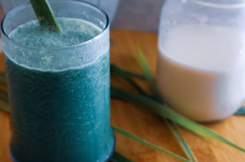 Fever Grass Green Oat Milk Smoothies