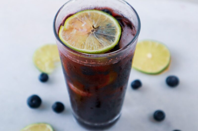 Blueberry Lime Refresher