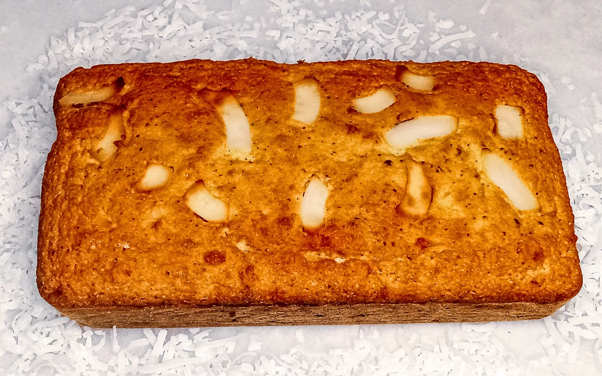 Jelly Coconut Bread with shredded coconut