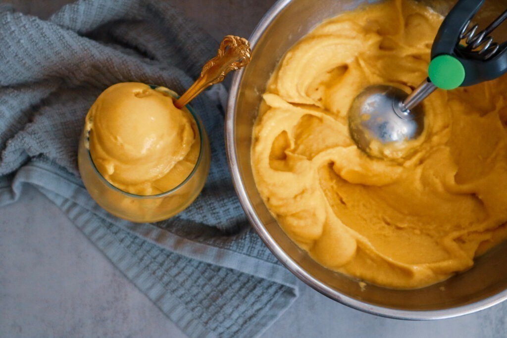 Paleo Mango Ice Cream