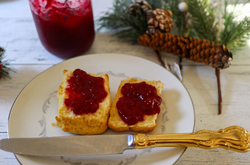 Sugar-Free Cranberry Jam (Christmas Jam)