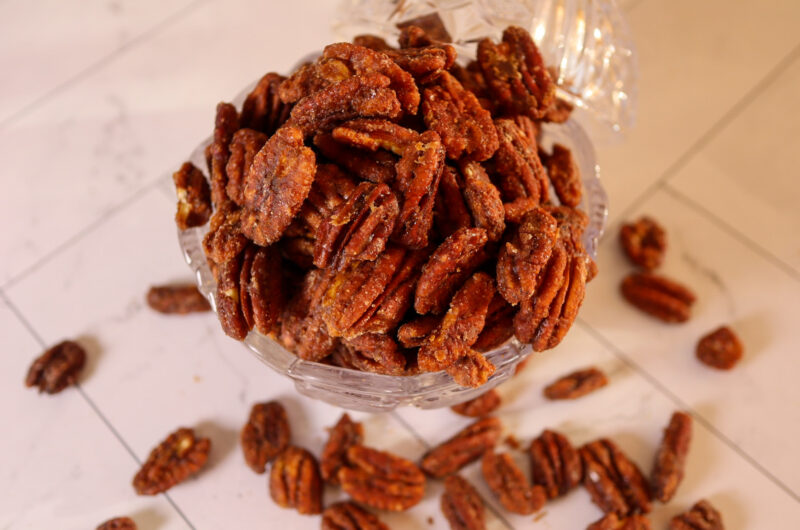 How To Make Spiced Candied Pecans In The Oven