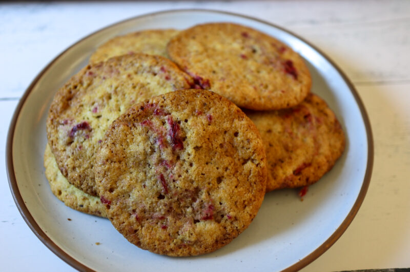 Cranberry Jam Sugar Cookies (Gluten-Free + Sugar-Free)