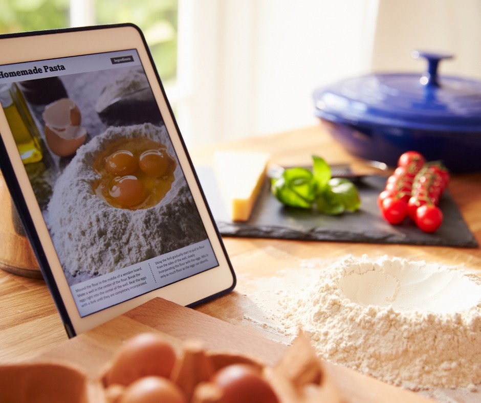 Testing a recipe.
