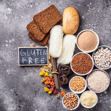 Gluten-free foods used to celebrate national gluten-free day.