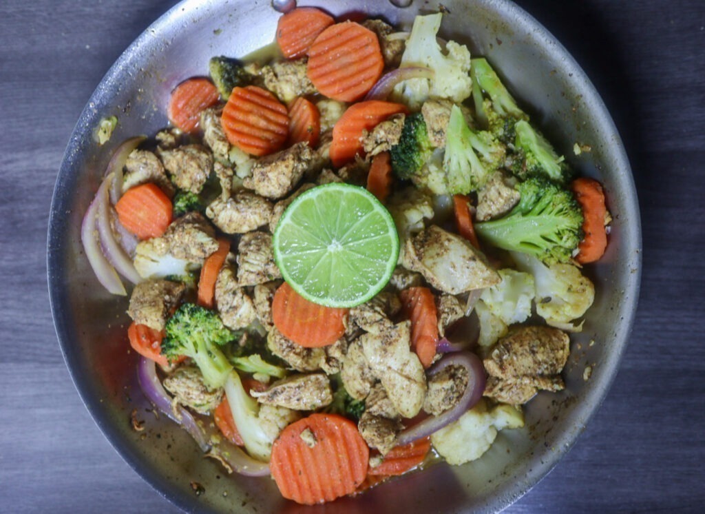 Zesty Chicken And Vegetable Skillet