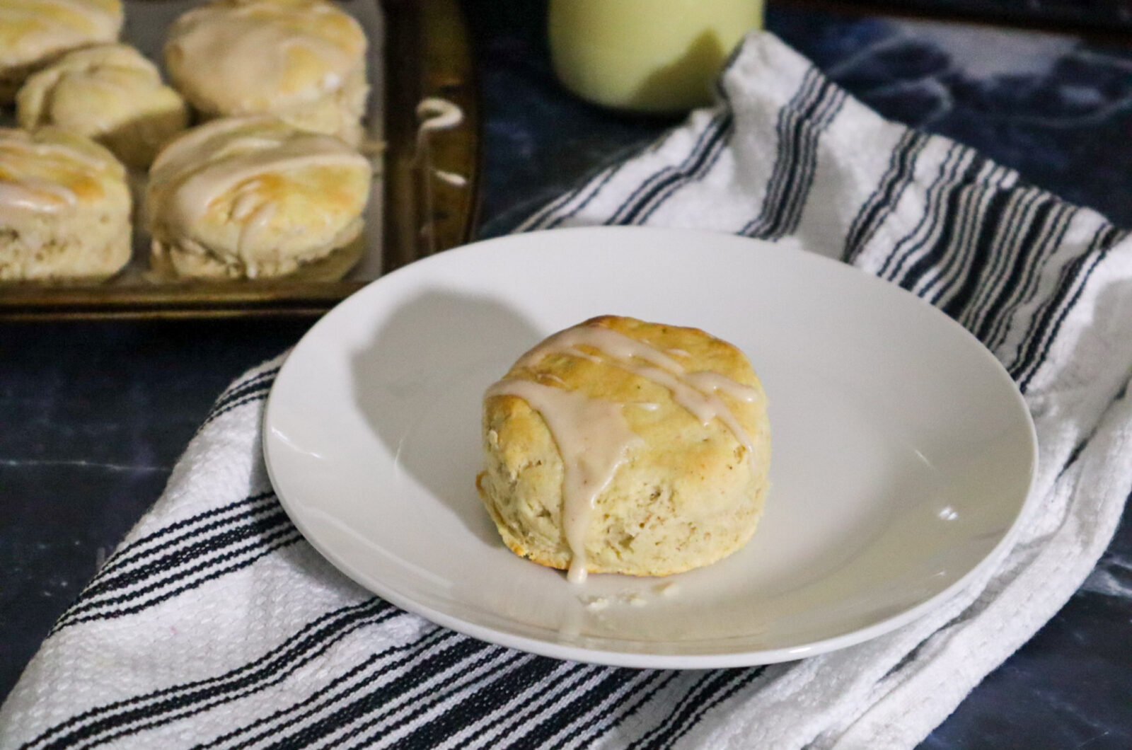 Gluten-Free Eggnog Biscuits