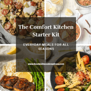 The Comfort Kitchenn Starter Kit cover page.